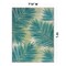 World Rug Gallery Tropical Floral Reversible Plastic 7'10''X10' Green Outdoor Rug 6051GREEN8X10 - alternate 4